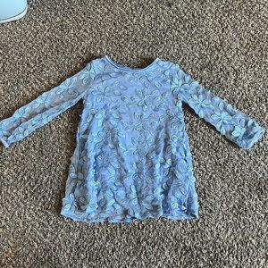 Light blue flower dress